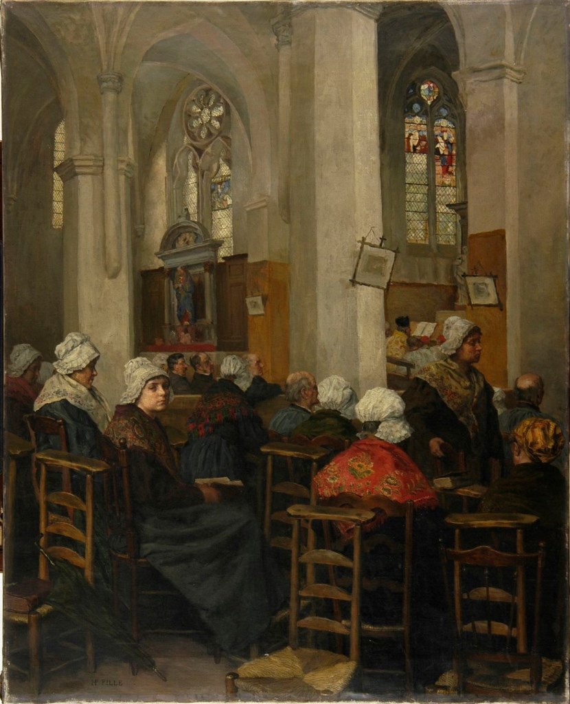La Messe à Pavant, 1890